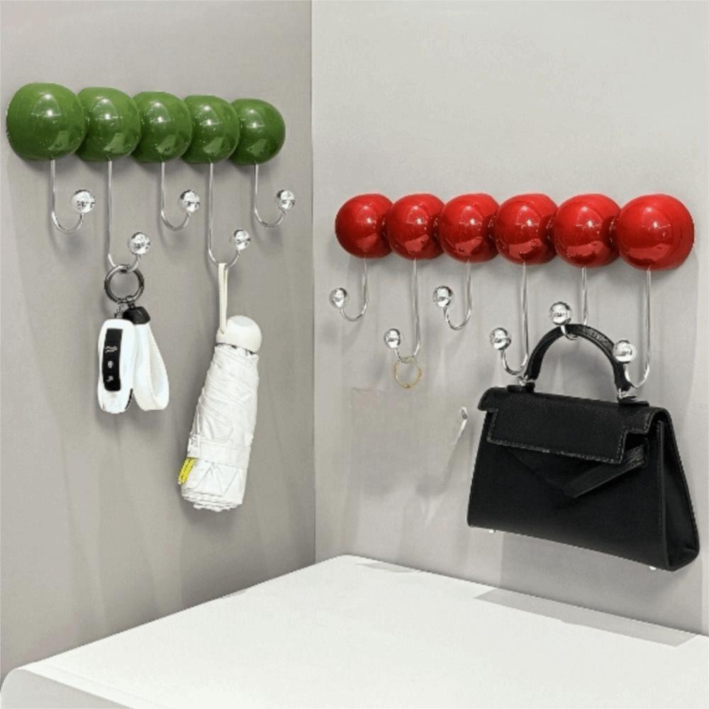 Door Hanger No Marks Suction Cup Hook Removable Multifunctional Wall-Mounted Hook Durable Clothes Storage Rack Kitchen