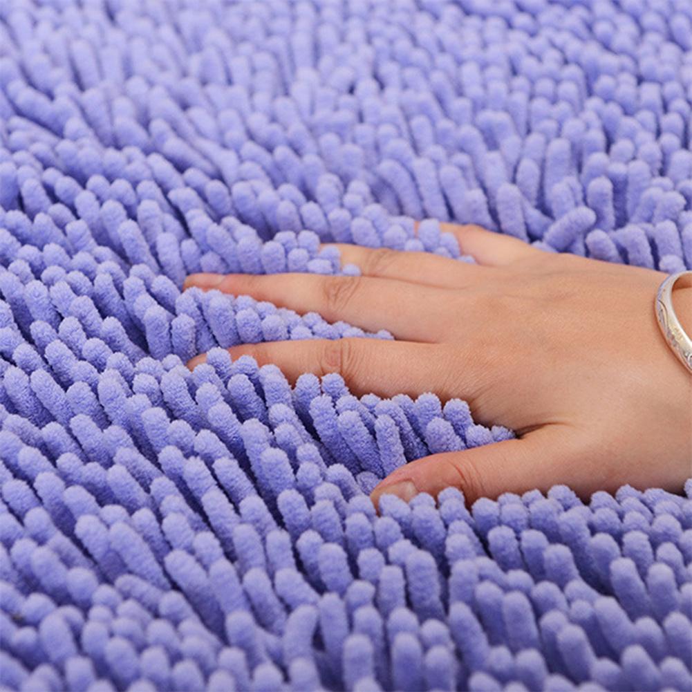 Полукруглый ковер из синели, модный полукруглый лохматый