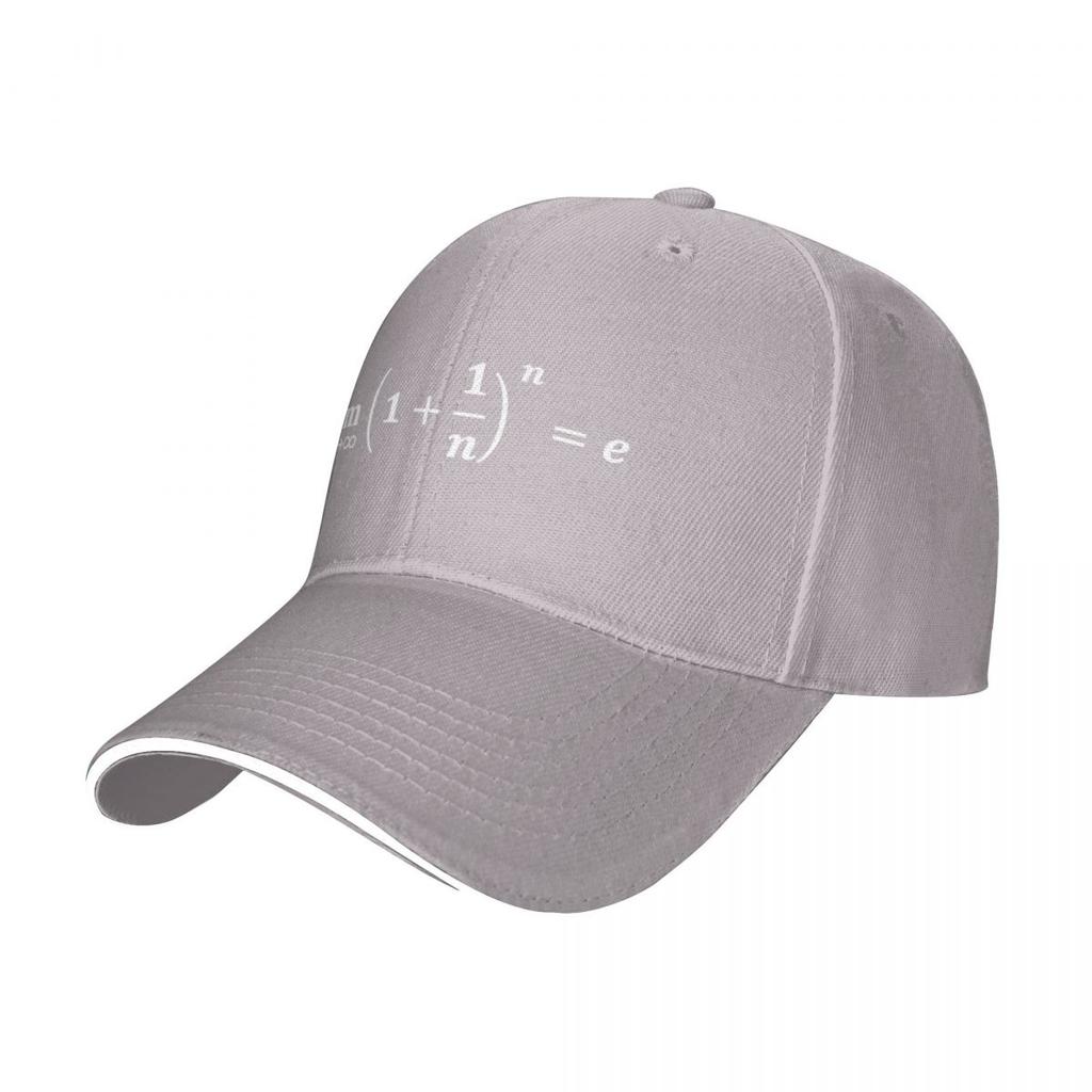 Math Equations: Limit Equals the Exponential E, Calculus and Math Baseball Cap Icon Boy Cap Women'S
