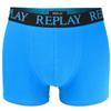 REPLAY 2-Pack Cotton Underwear Men’s Boxer Shorts Blue and Black Set