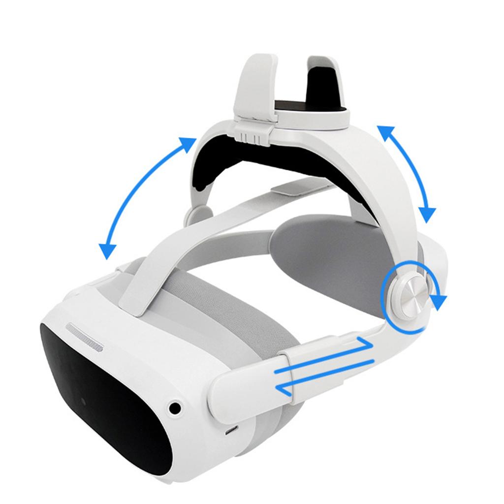 VR Forcesupport Headband Upgrades HeadStrap with Battery Holder Base для Pico 4 VR Headset Lightweigt HeadStrap