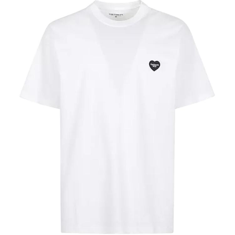 Carhartt WIP Heart Pullover Crew Neck Short Sleeve T-Shirt Men T-Shirts I035203-02-XX