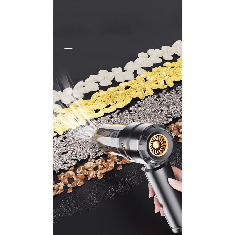 Автомобильный пылесос Бесщеточный Автомобильная беспроводная зарядка Автомобиль Дом Автомобиль Маленький Мини Высокая мощность Воздуходувка для пыли