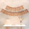 Komori Style Kraft Paper Fishtail Happy Birthday Banner Decorations