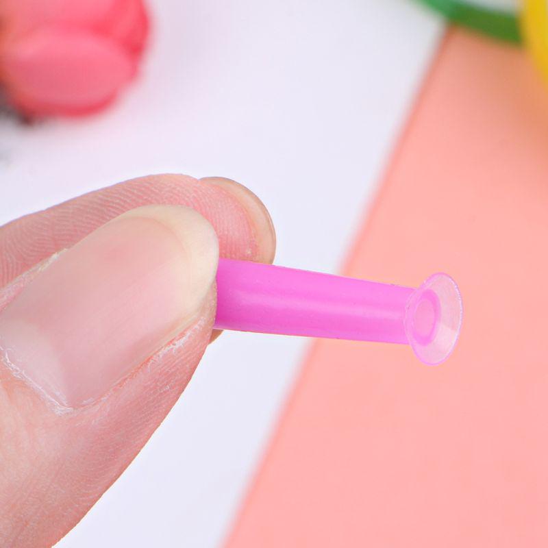 2pcs/Lot Handy Silicone Contact Lenses Small Suction Cups Stick RGP Inserter Remover
