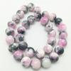 6/8/10mm Pink Zebra Persian Jade Natural Beads Jewelry Accessories