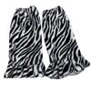 Y2K Winter Leg Warmers Dot Stripe Long Stockings Vintage Plush Leg Coverings  Streetwear