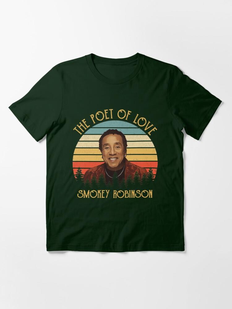 Smokey Robinson Vintage Smokey music Robinson - The Poet Of Love Essential T-Shirt