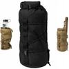 Torba 3W1 Kompresyjna Foxhole Na Ramie Zasobnik Nylon Z Klamrą Black 4,5 L