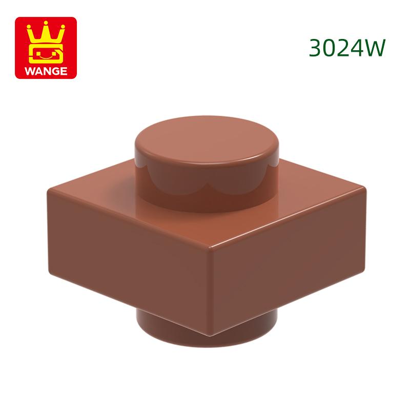 549Pcs/lot 3024W 1x1 Double Cylinder Brick Moc Colour Accessories Works With featuring Block DIY Children's Toy S1355