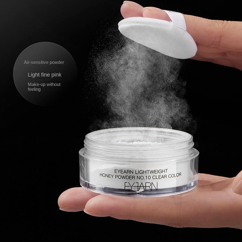 Loose Powder Setting Powder Long Lasting Non-stripping Oil-control Lightweight Matte Finish Waterproof Sweatproof Makeup Holding Concealing Powder