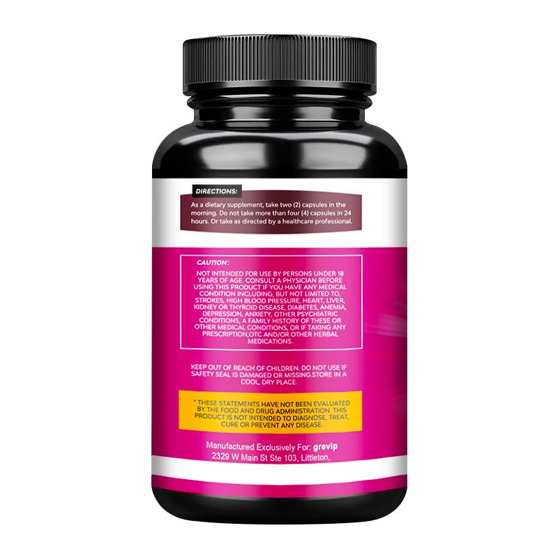 Probiotic capsules, containing 50 billion CFU, high purity, 120 capsules, suitable for both men and women.