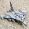 Сплавная модель истребителя Rafale с акустооптическим возвратом, авиационная военная модель самолета, игрушка, украшение, подарок