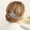 Vintage Bridal Insert Comb Rhinestone Headpiece Trendy Wedding Party Hair Clip  for Women