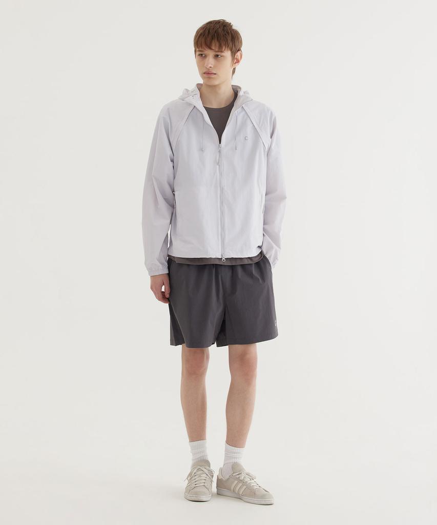 Covernat Pertex Detachable Windbreaker Jacket Light Gray
