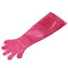 100Pcs Long Arm Disposable Plastic Gloves Safe Reliable Multipurpose Veterinary Long Gloves for