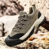 Rubber Outsole Cushioned Shoes for Men Antiskid Camping Hunting Walking Shoe Suede Genuine Leather Breathable Sneaker