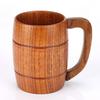 Классическая натуральная чашка из массива дерева для воды, чайная чашка, коллекционный подарок, пивная кружка