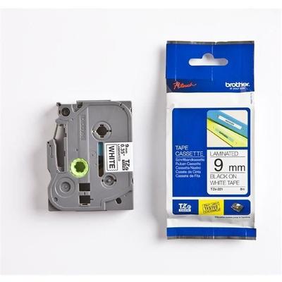 Лента для этикеток BROTHER P-TOUCH TZE-221 - 9 мм