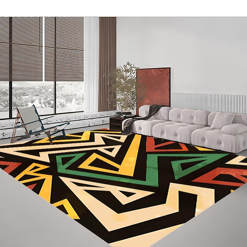 Граффити Бесшовный Узор Большой Ковер для Гостиной Спальни Дивана Придверный коврик Кухонный Пол Tapete Противоскользящий Декор Alfombra HD