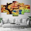 Japanese Maple 5 Piece Wall Art Canvas Print modern Poster Modular art painting for Living Room Home Decor