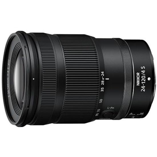 Nikon Standard Zoom Lens NIKKOR Z 24-120mm f 4 S Mount Full-Frame Compatible Line NZ24-120 Black