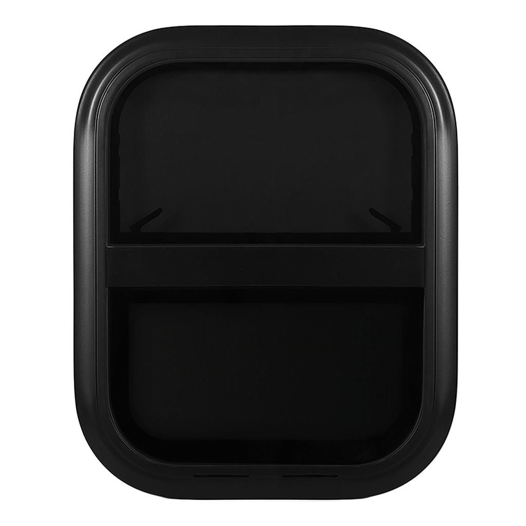 RV Window UV Protection Movable Insect Screen Black Strong Seal RV Vertical Sliding Window Universal for Caravan