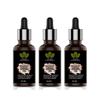Haria Naturals Масло для роста бороды с луком для мужчин, обогащенное силой луковых масел для сильного и здорового роста бороды, Масло для волос 30 мл (пакет из 3)