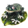 Metal Ornament Frog Shape Drip Processing AB Color Diamond Home Decoration Craft Gift