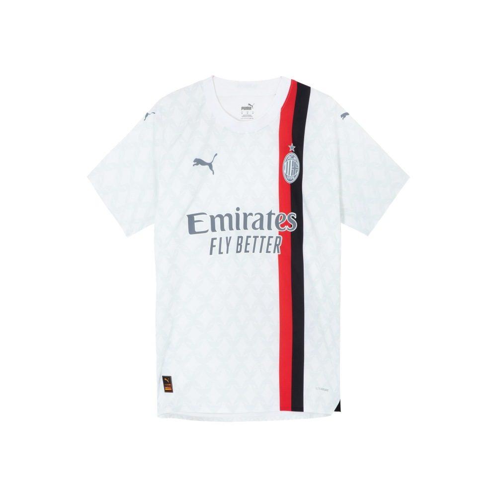 PUMA AC Beige Blue Soccer Jersey Player Edition Men's White 770390-02