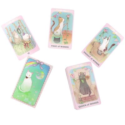 Карты Таро Dreaming Cat, колода, настольная игра, гадание, карты Oracle для судьбы, гадания, развлечения, игральные карточные игры