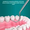Набор зубочисток из нержавеющей стали, зубная нить, многоразовые зубочистки, портативная зубочистка, средство для чистки зубов, чистка полости рта