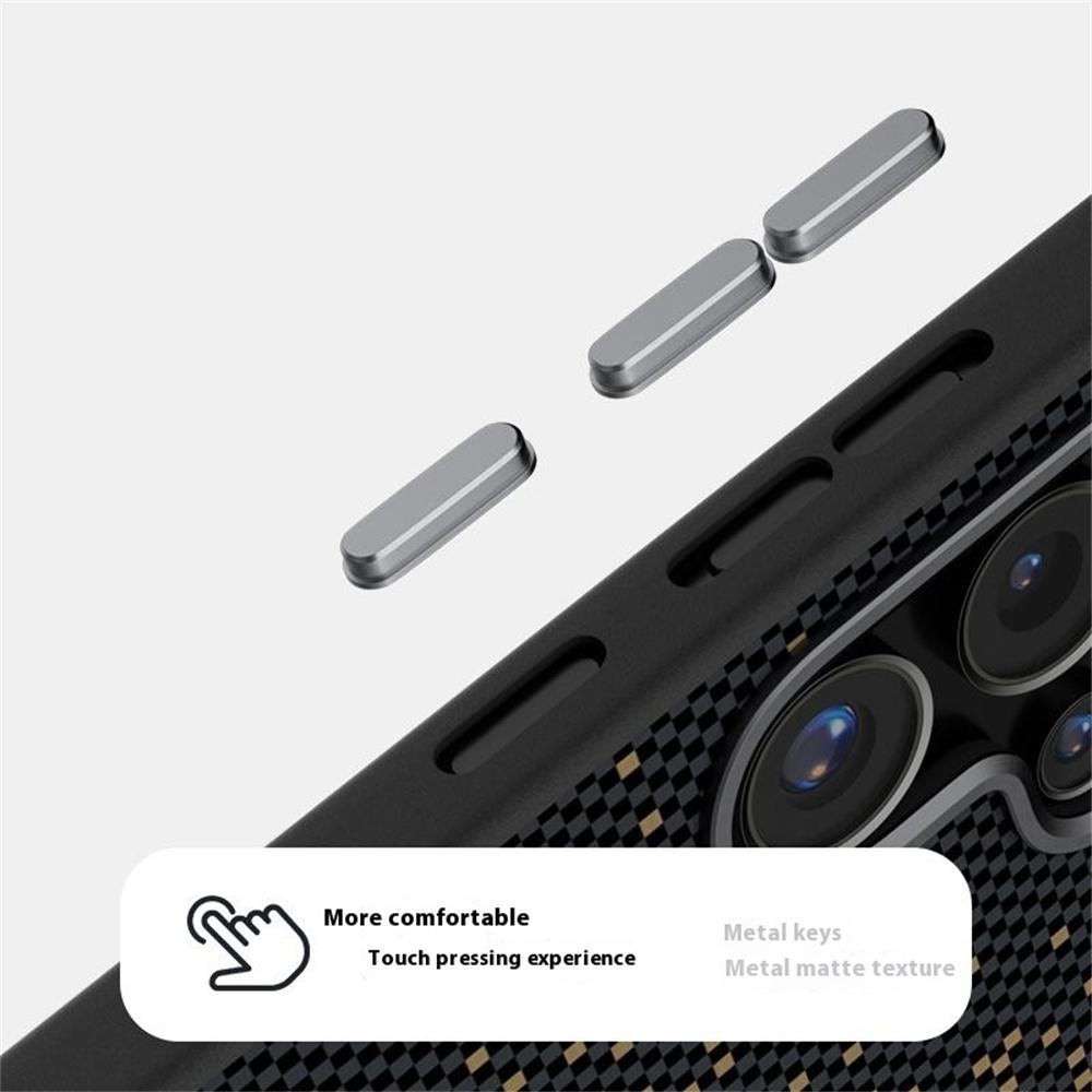 ABEEL For Samsung Galaxy S24 FE Magnetic Case Ultra Slim PC TPU Phone Back Cover