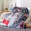 1PC Horror movie theme blanket, all-season lightweight home office outdoor nap multifunctional blanket, Halloween gifts