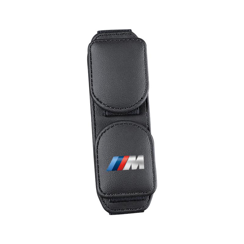 Double Clip Sunglasses Holder Magnetic Leather Glasses Storage For BMW E62 X3 X1 G11 M E93 G05 X5 X6 E90 X4 G20 E30 F30 F40 F10 CS1
