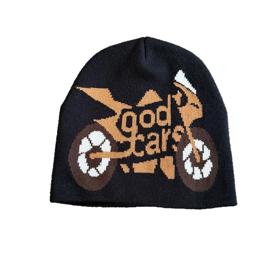Unisex Fashion Knitted Hat With Colorblock Design For Casual Street Style And Warmth