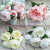 Luxury Faux Peony Flower Arrangement With Diy Home Decor And Event Use