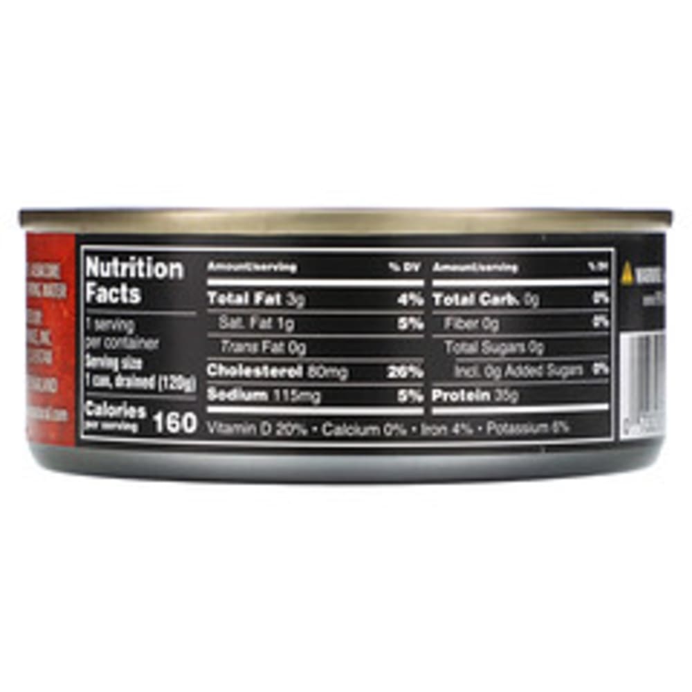 Crown Prince Natural Albacore Tuna Solid White No Salt Added In Spring Water 5 Oz 142 G