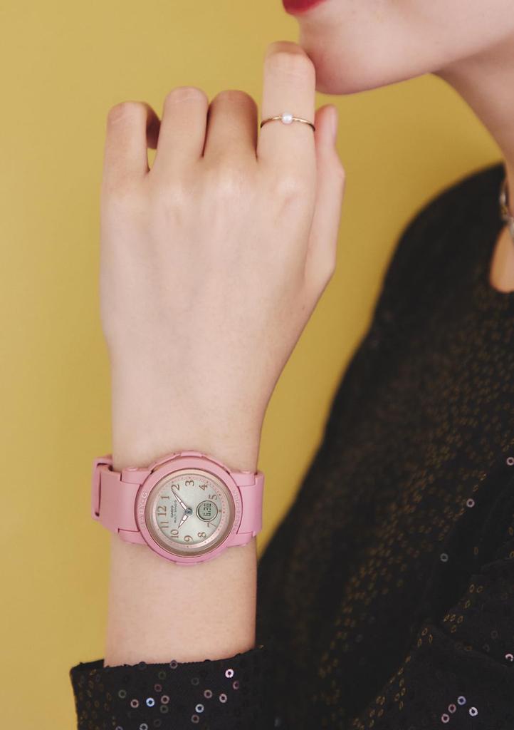 Часы Babygie на радио Solar Smoky Pink [Casio] [] BGA-2900AF-4AJF женские