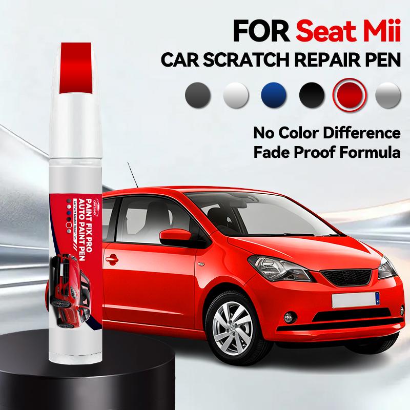 Vehicle for Exclusive Use For Seat Mini 1990-2026 Paint Repair Pen Touch Up Scratch Remover DIY Auto Accessories Black White Sil