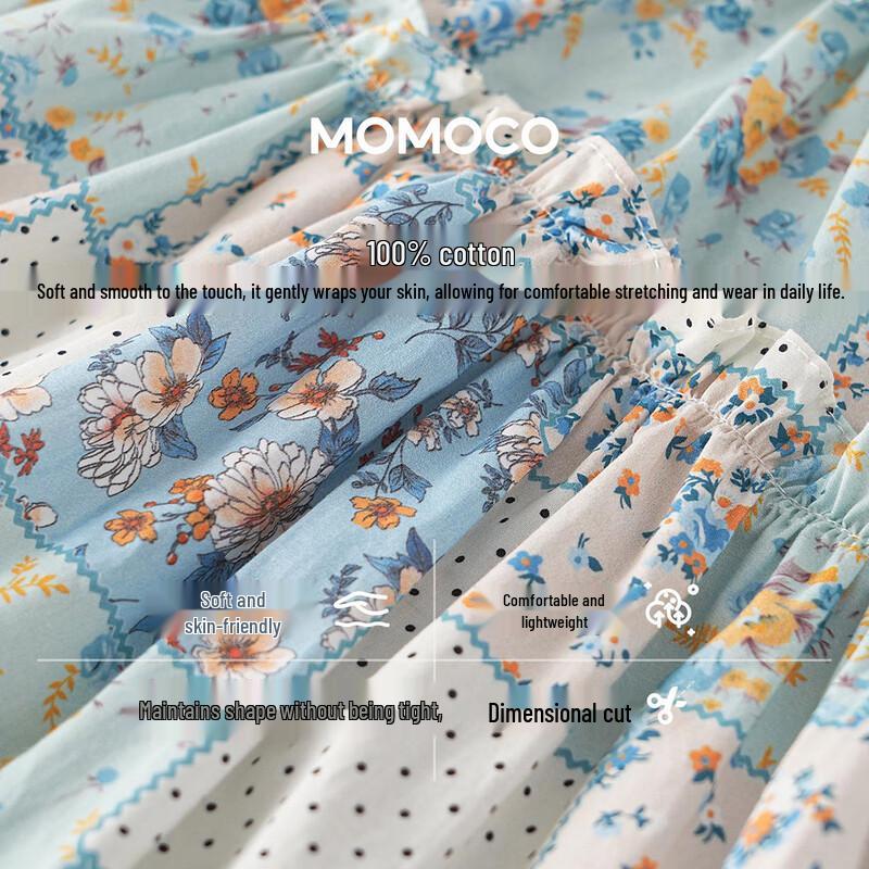 Повседневное платье без рукавов для девочек MOMOCO