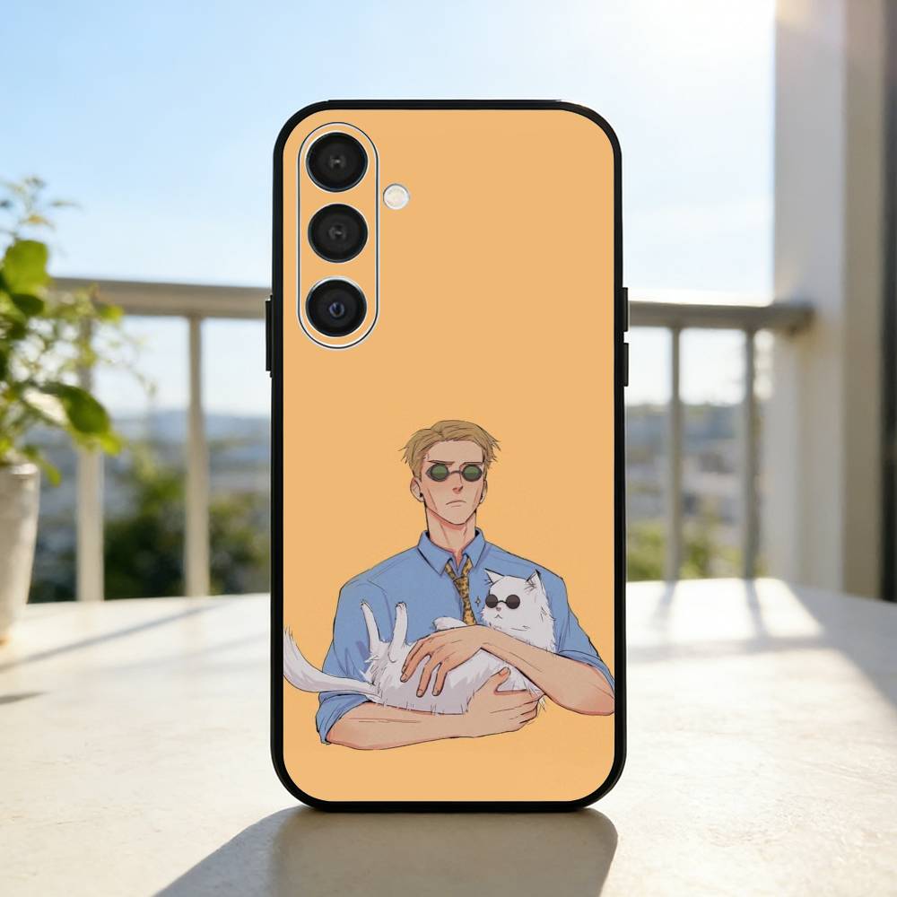 Чехол для телефона с аниме K-Kento N-Nanami для Samsung A73, A21s, A22, A31, A32, A52, A53, A71, A80, Мягкий черный корпус