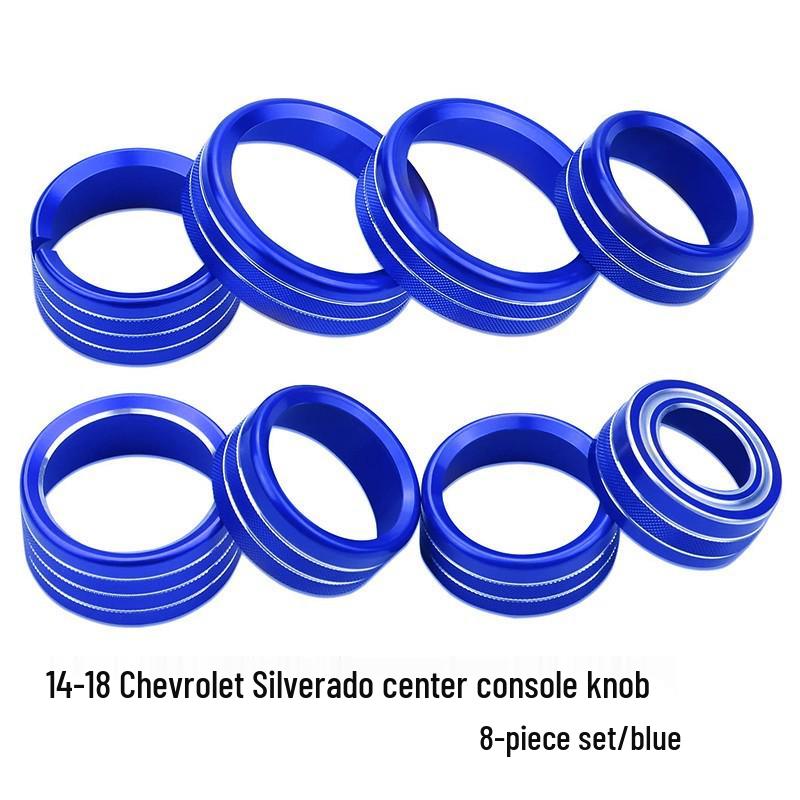 14-18 Chevy Silverado A/C Audio Knob Ring - Interior Modification