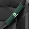 WUM1 2pcs 21cm Car Seat Belt Shoulder Strap Protector for Skoda Octavia A7 Tour RS Rapid Kodiaq Superb Kamiq Yeti Karoq Accessories