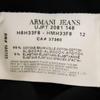 Armani Jeans Женская футболка с коротким рукавом и V-образным вырезом M черная Б/У