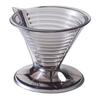 Marna Dripper (for 2 To 4 cupsCan Be Set Without Folding the Filter) Easy To See the Amount of Water Coffee Dripper (Inner Diameter 55mm X Outer