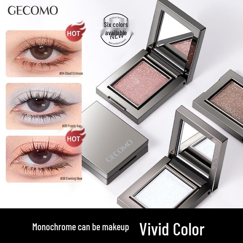 Палетка теней для век Manwan Select Dreamland Single Shimmering - Стойкие, Осветляющие, Мелкий глиттер, Не осыпаются.