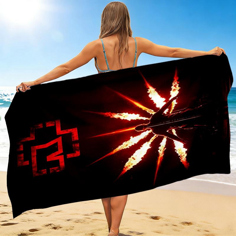 1Pc Prohibition Drugs Beach Towel, Quick Dry, Multi-Use for Beach Pool Gym Yoga Home Travel, Christmas, Halloween, Xmas Gift M928216