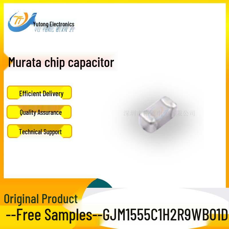 Murata 0402 Ceramic Chip Capacitor 2.9pF C0G 50V, 0.05pF Tolerance