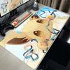 Kawaii Mousepad Computer New Style Mouse Pads E-eevee Keyboard Pad P-pokemon Carpet Gamer Soft Office PC Accessorics Desktop Mat